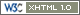 Valid XHTML 1.0 Transitional